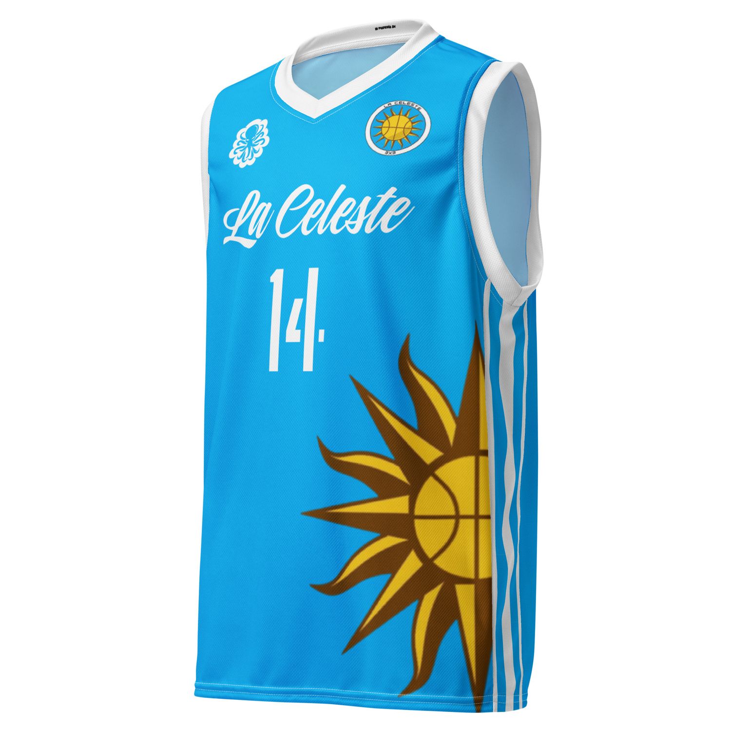 Paco basketball jersey La Celeste B
