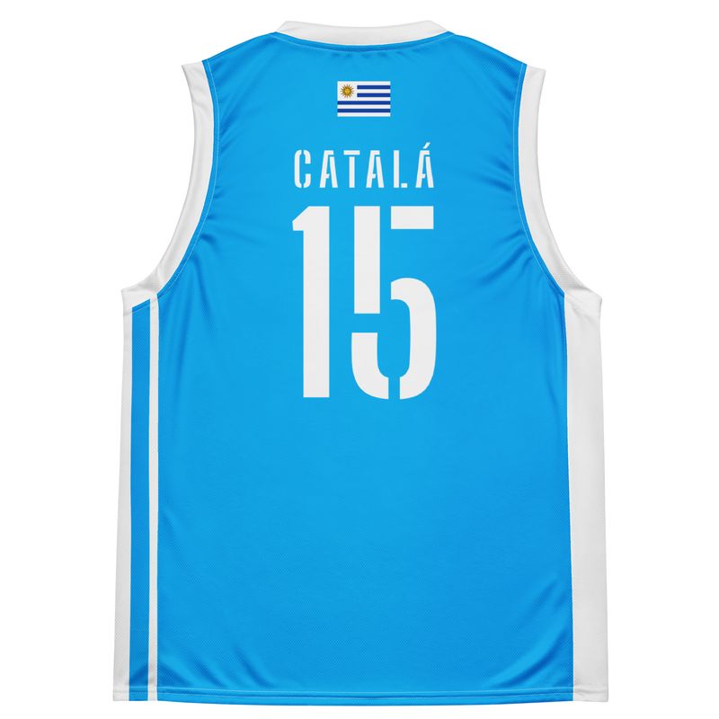 Ana Catalá basketball jersey La Celeste B