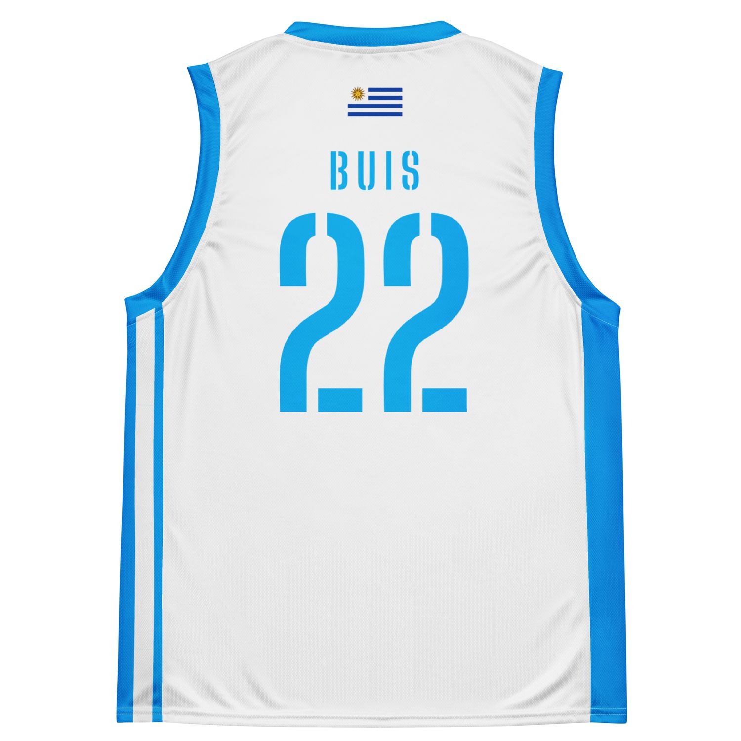 Gemma Buis basketball jersey La Celeste W