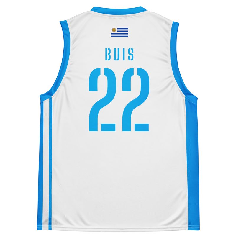 Gemma Buis basketball jersey La Celeste W