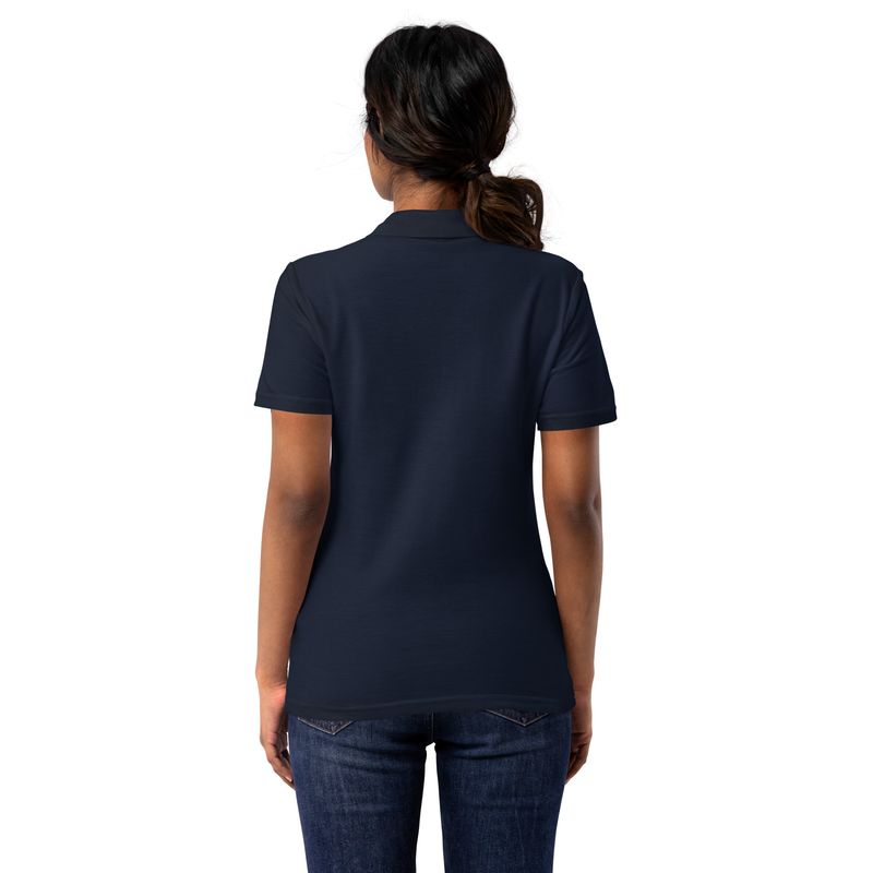Women’s polo shirt Silver