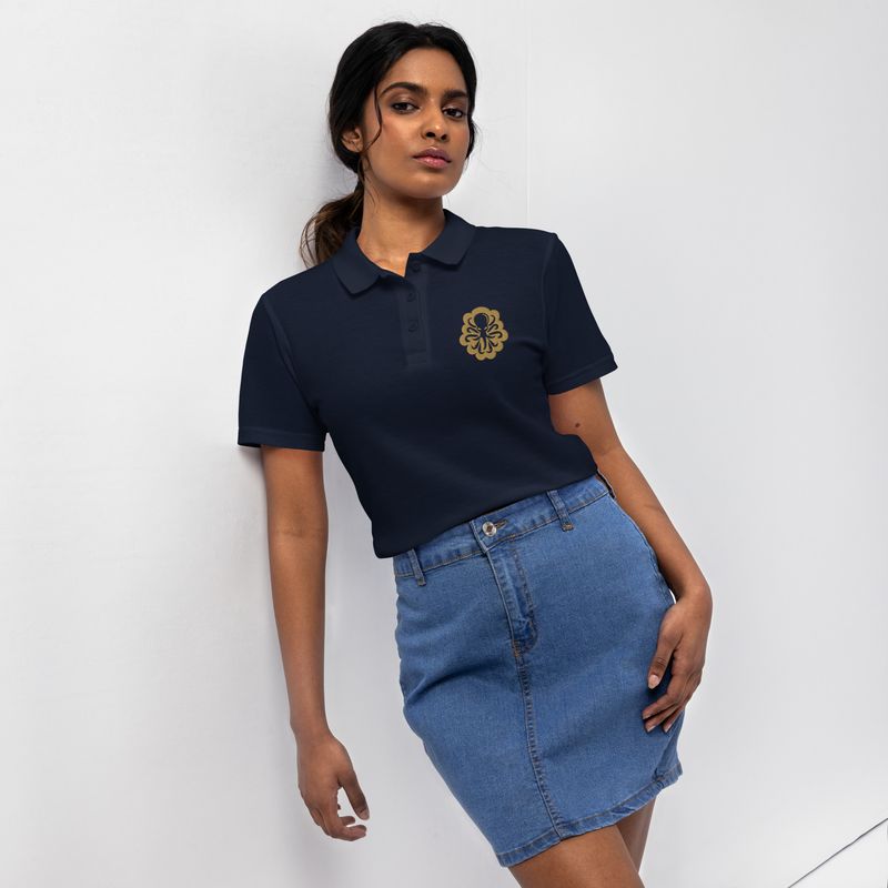 Women’s polo shirt Bronze