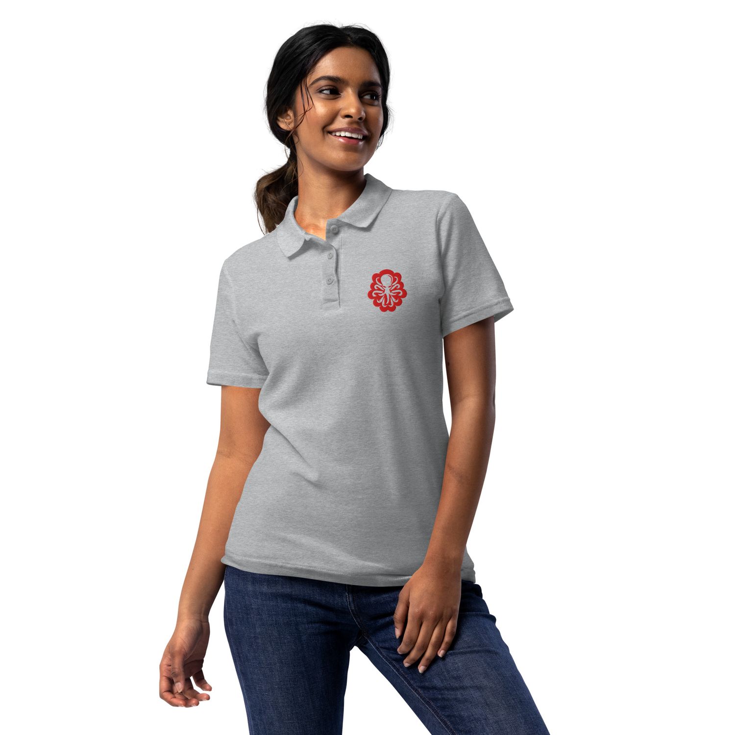 Women’s polo shirt Red