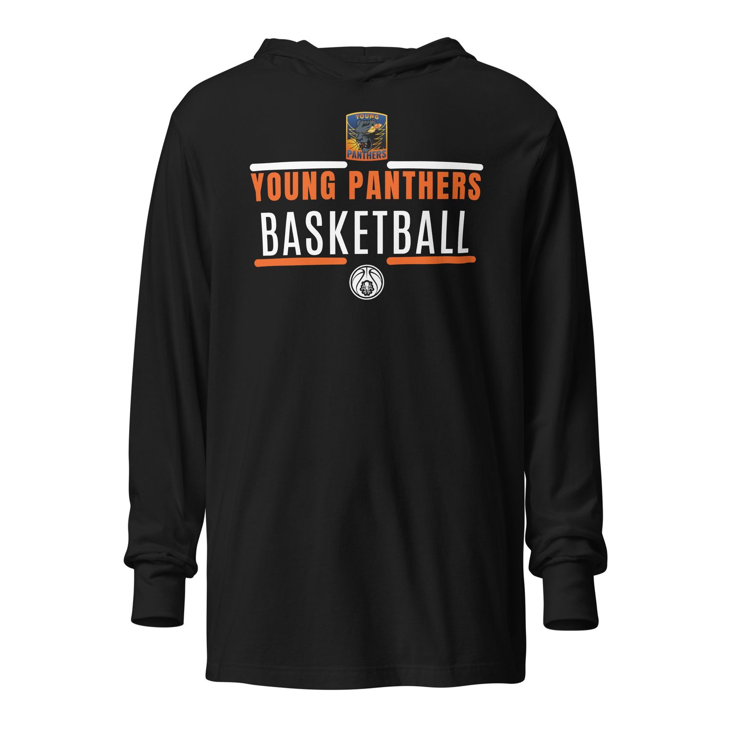Young Panthers Hooded long-sleeve tee