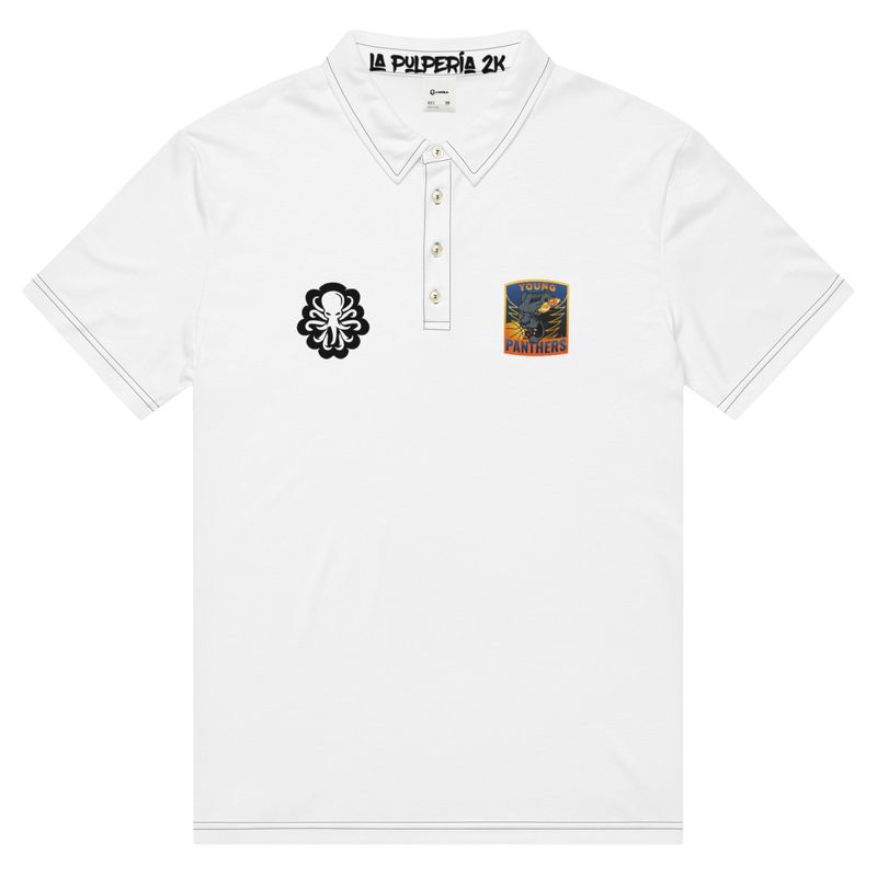 Young Panthers white polo