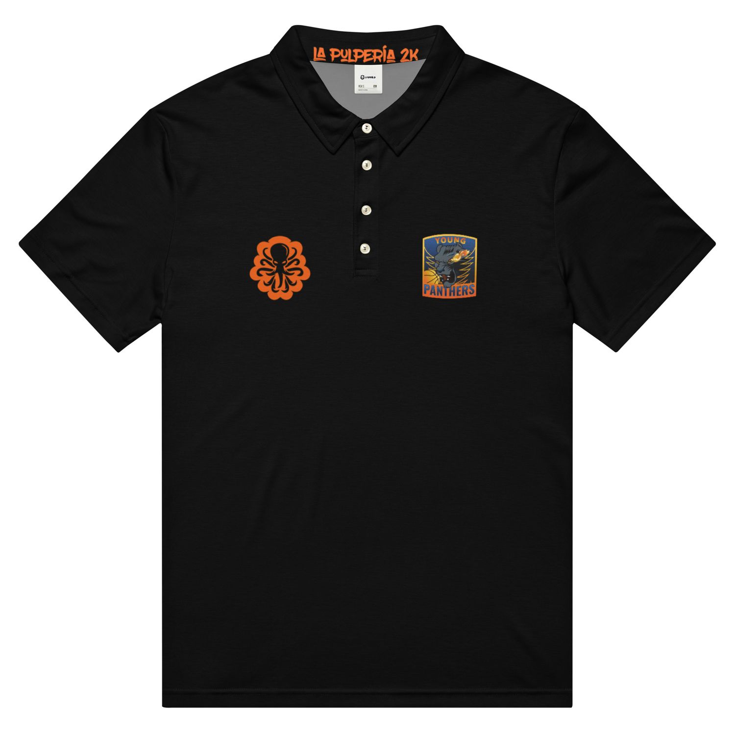 Young Panthers black polo
