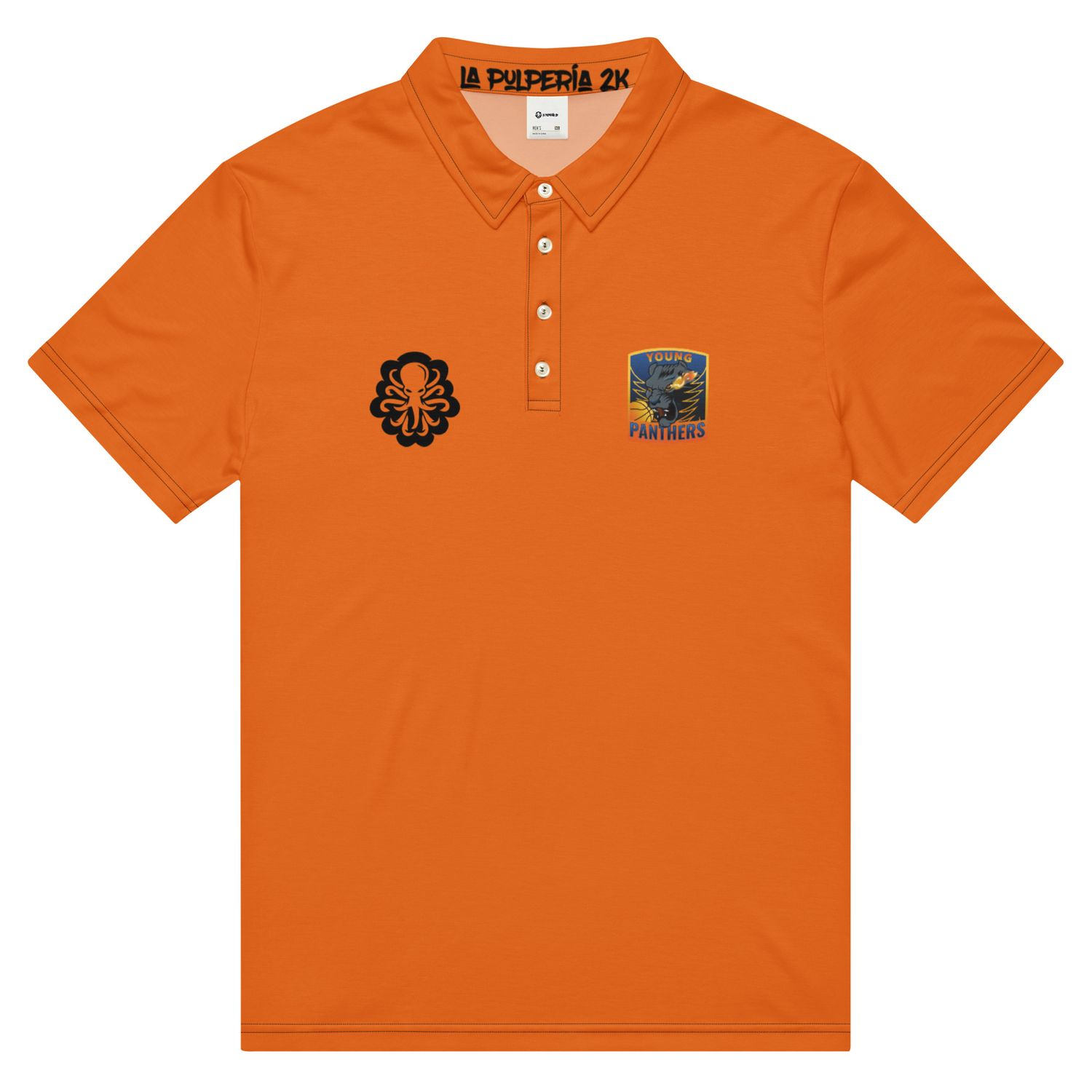 Young Panthers orange polo