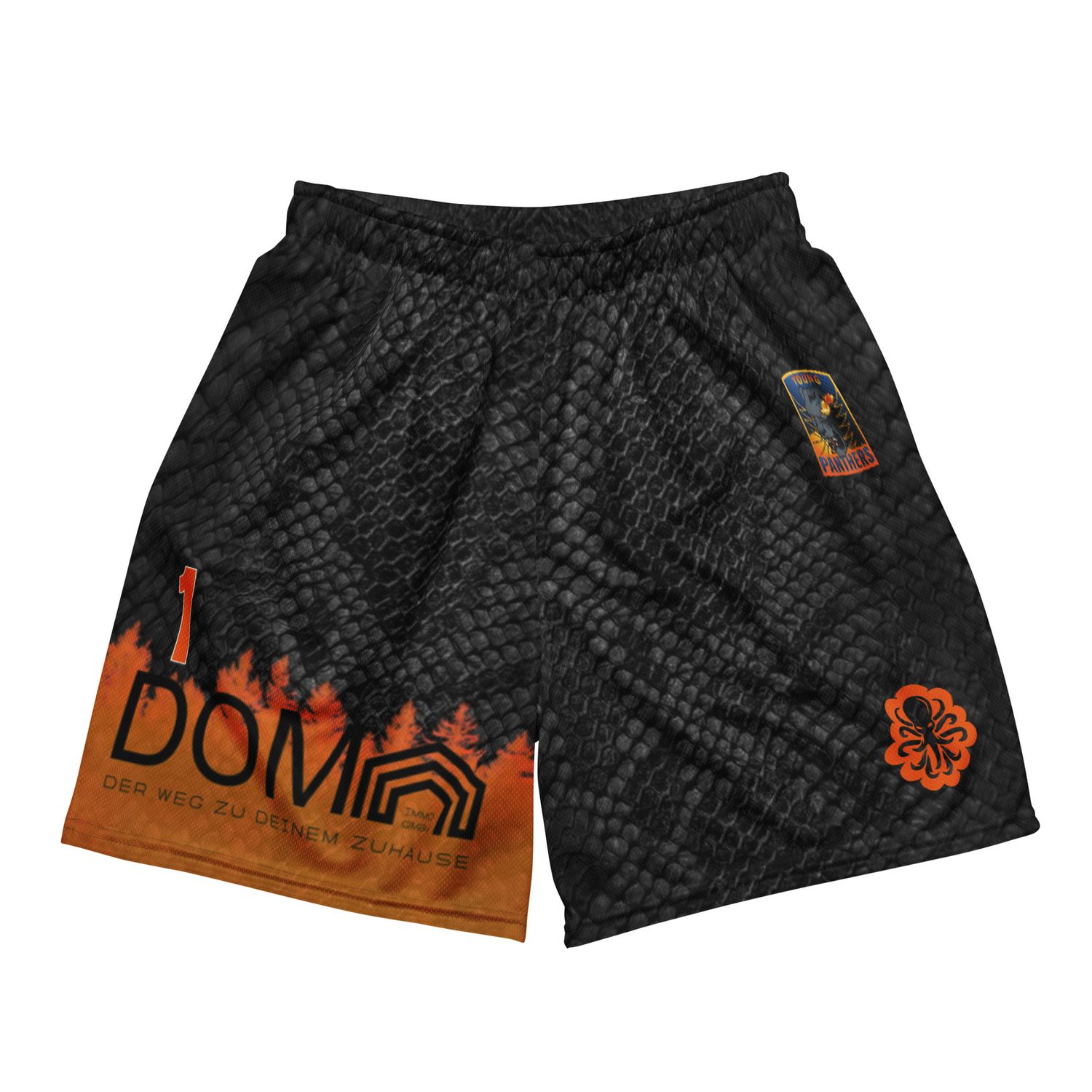 Young Panthers black shorts 1