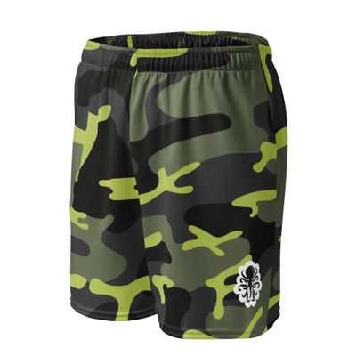 Basketball shorts Green Camoo