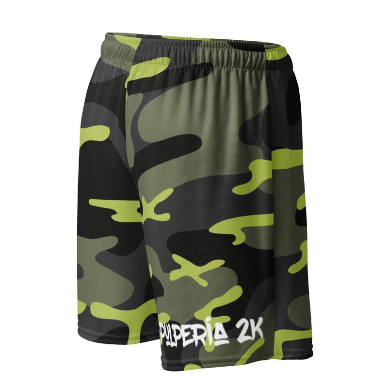 Basketball shorts Green Camoo