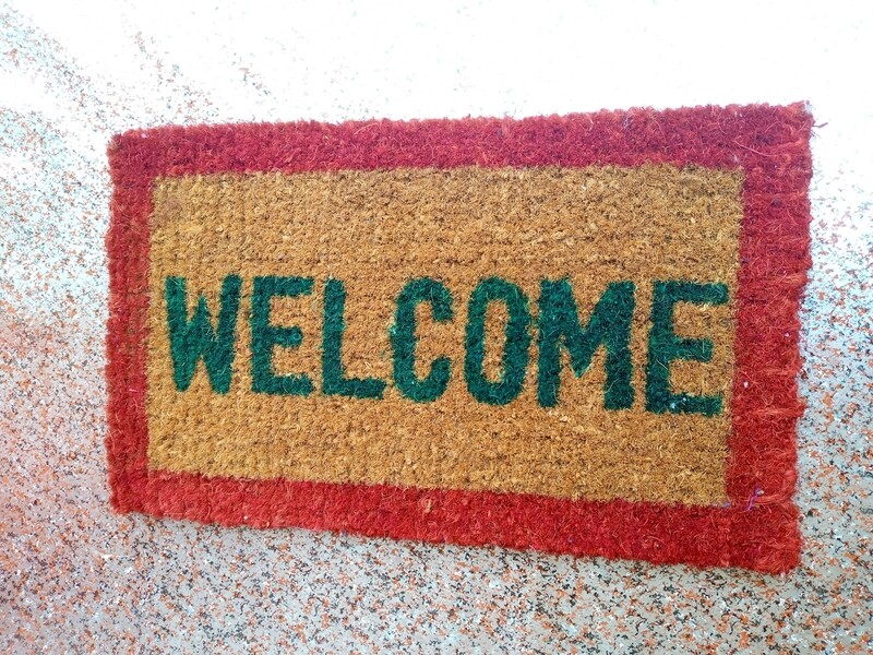 Outdoor doormat