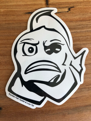 Rumble Fish Just the Fish Sticker
