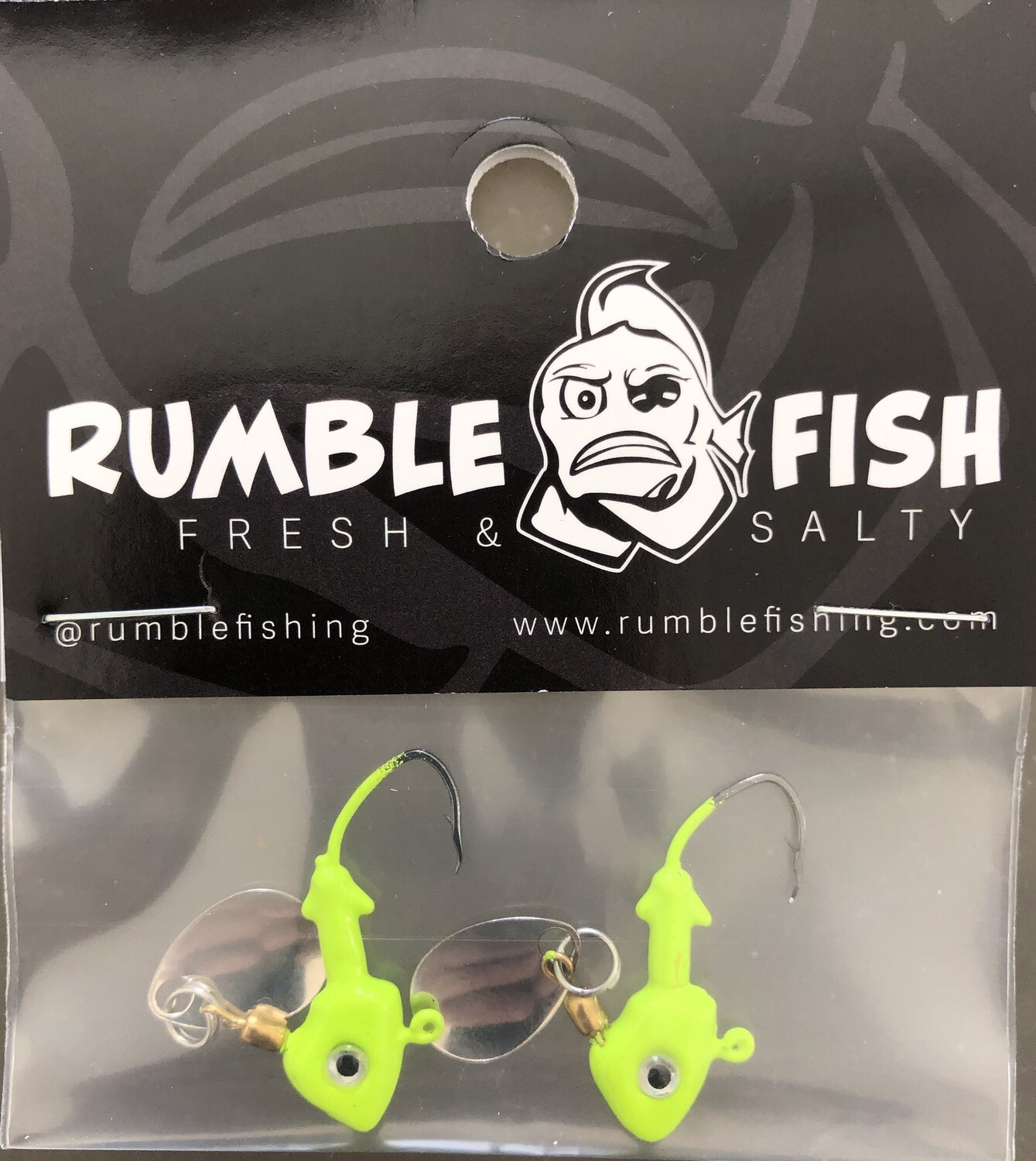 Rumble Fish Burnout Underspins 1-8 - 2 Pack - Chartreuse