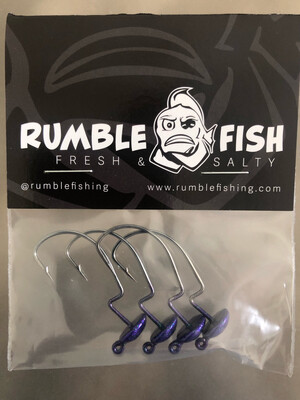 Rumble Fish Diddler Ned Head 1/16 - 4 Pack - June Bug