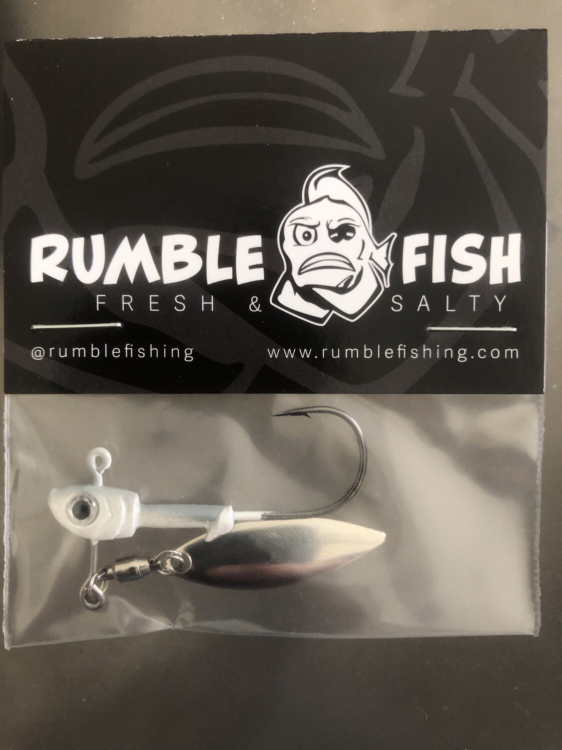 Rumble Fish Burnout Underspin XL 1/8 Albino