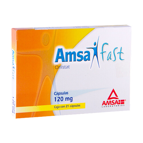 XENICAL GENERIC (ORLISTAT), 120MG 21 CAPS AMSAFAST