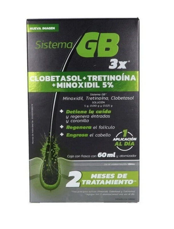 Sistema GB Hair Loss Men Treatmen ALOPECIA SOLUTION