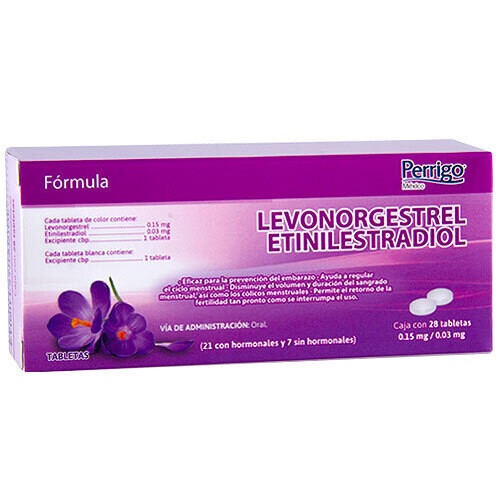 ALESSE - NORDET GENERIC, 28 TABS. (NORDET GENERIC) LEVONORGESTREL/ETHYNILESTRADIOL