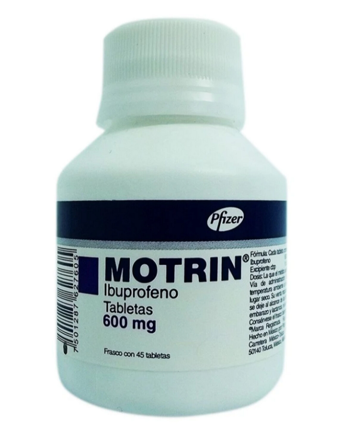 MOTRIN 600mg, 45 TABS. (MOTRIN) IBUPROFEN