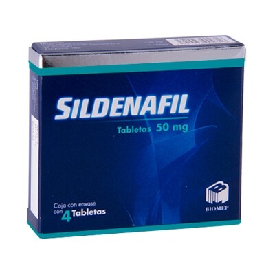 VIAGRA GENERIC, 50MG. 4 TABLET (SILDENAFIL)