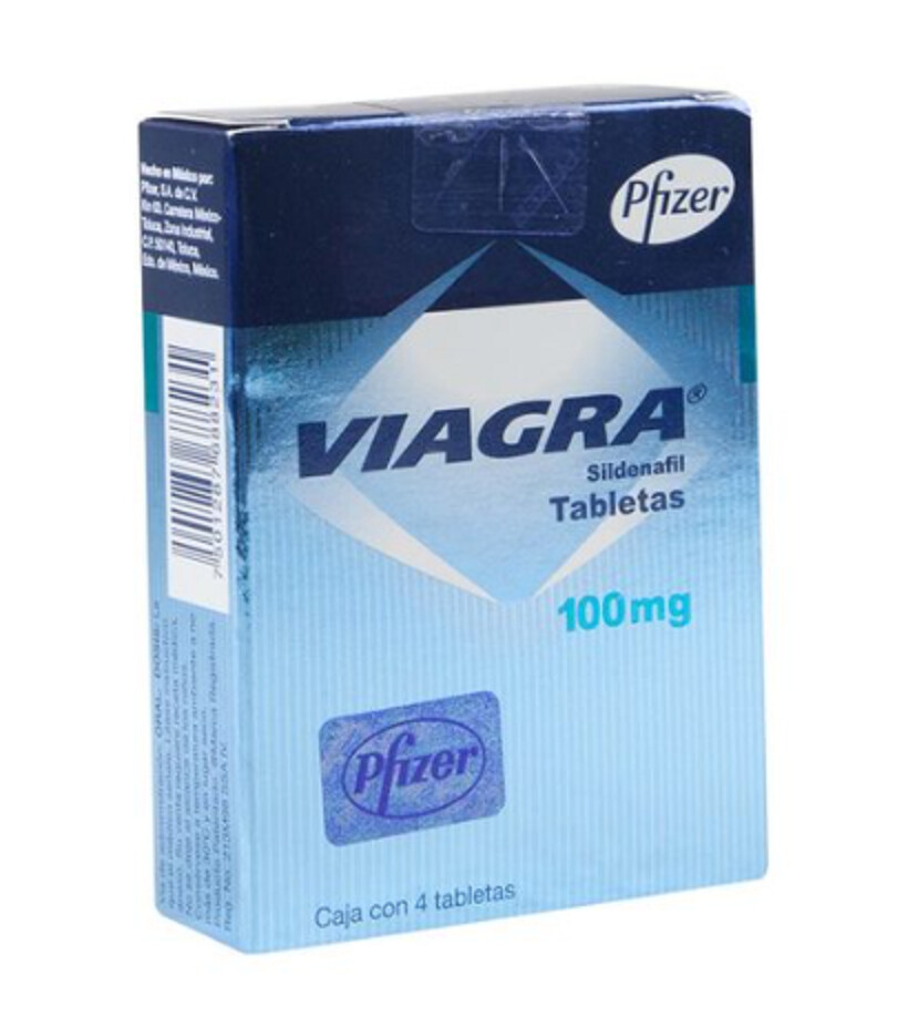 VIAGRA, 100mg, 4 TABLET (VIAGRA) SILDENAFIL