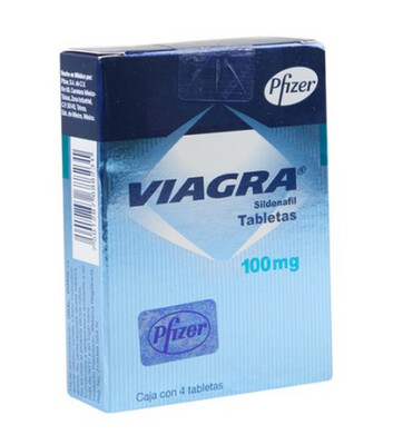 VIAGRA, 100mg, 4 TABLET (VIAGRA) SILDENAFIL