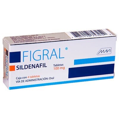 VIAGRA GENERIC, 100MG. 4 TABLET (SILDENAFIL)