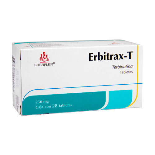 LAMISIL GENERIC, 250mg, 28 Tabs. (ERBITRAX-T) TERBINAFINE