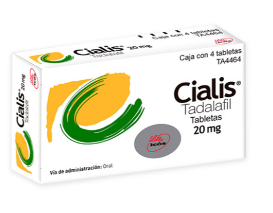 CIALIS, 20mg 4 TABS. (CIALIS) TADALAFIL