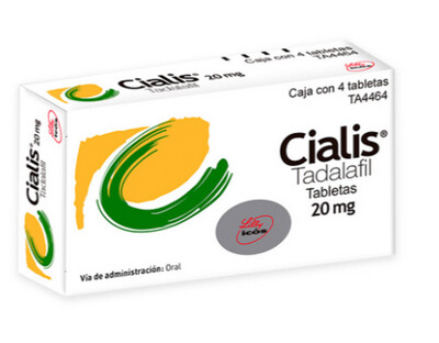 CIALIS, 20mg 4 TABS. (CIALIS) TADALAFIL