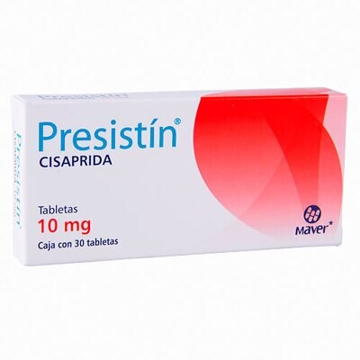PROPULSID / KINESTASE GENERIC (CISAPRIDE) 10 MG 30Tabs