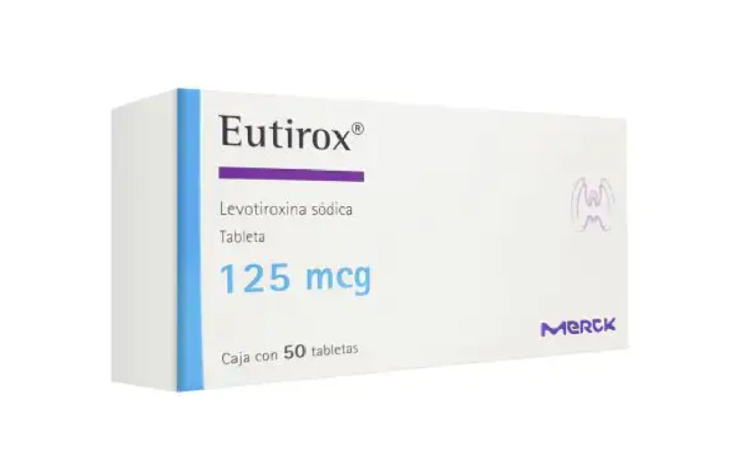 LEVOXYL SYNTHROID ~ EUTIROX ~ LEVOTIROXINA 125MCG 50c
