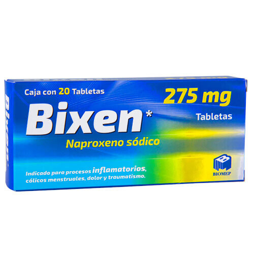 ALEVE GENERIC~ NAXEN GENERIC, 275MG, 20Tabs. (NAPROXENO SODICO) NAPROXEN SODIUM