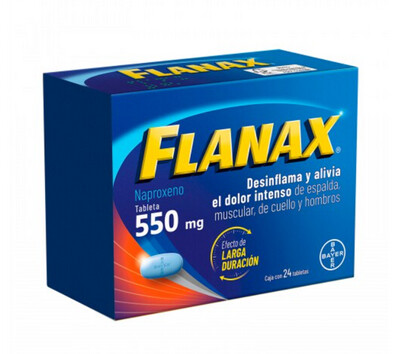 FLANAX (Naproxen), 550MG, 24 Tabs