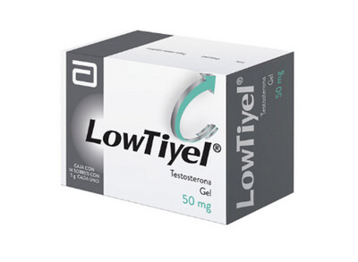 LOWTIYEL, 50mg, 14 envelopes gel. (TESTOSTERONE)