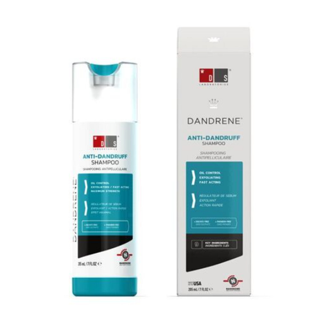 205ml DS DANDRENE SHAMPOO Anti-Dandruff Oil Control