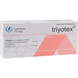 CYTOMEL, 75mcg,  30Caps (TRIYOTEX ) LIOTHYRONINE SODIUM