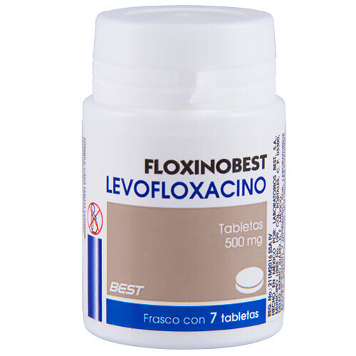 LEVAQUIN GENERIC, 500mg, 7 Tabs. (LEVOFLOXACINO) LEVOFLOXACIN