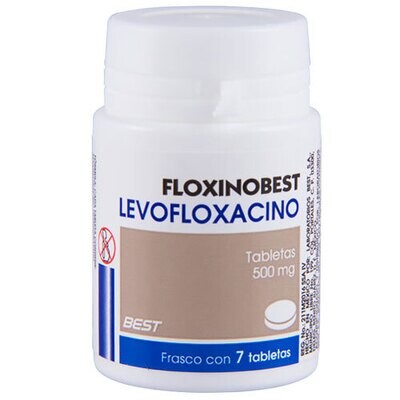 LEVAQUIN GENERIC, 500mg, 7 Tabs. (LEVOFLOXACINO) LEVOFLOXACIN