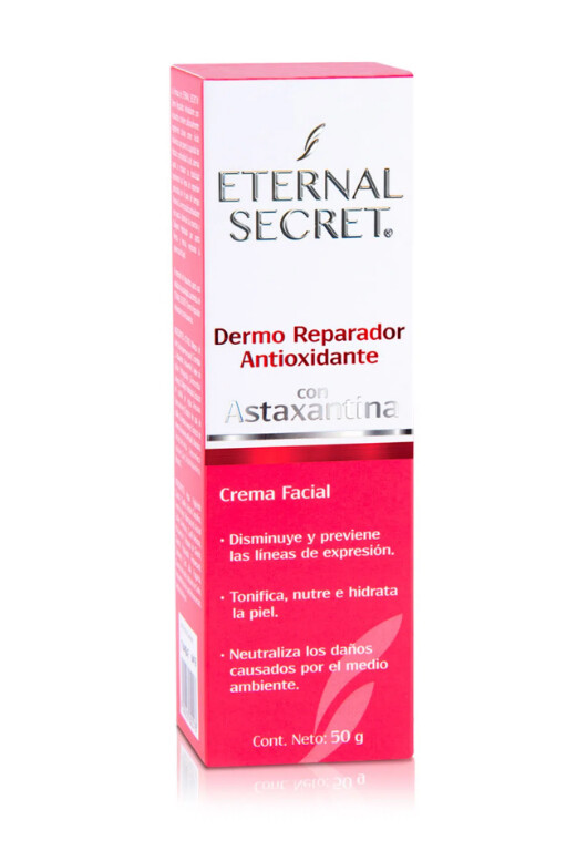 Eternal Secret - 50gr FACIAL CREAM (Astaxanthin / Collgen / AC Hialuronnico