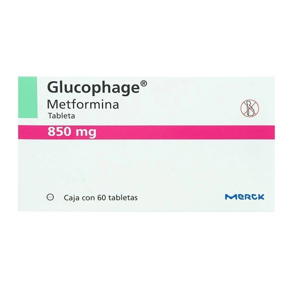 METFORMIN, 850mg, 60 TABS (GLUCOPHAGE ) METFORMINE