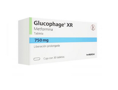 METFORMIN XR, 750mg, 30 TABS EXTENDED RELEASE (GLUCOPHAGE XR) METFORMINE