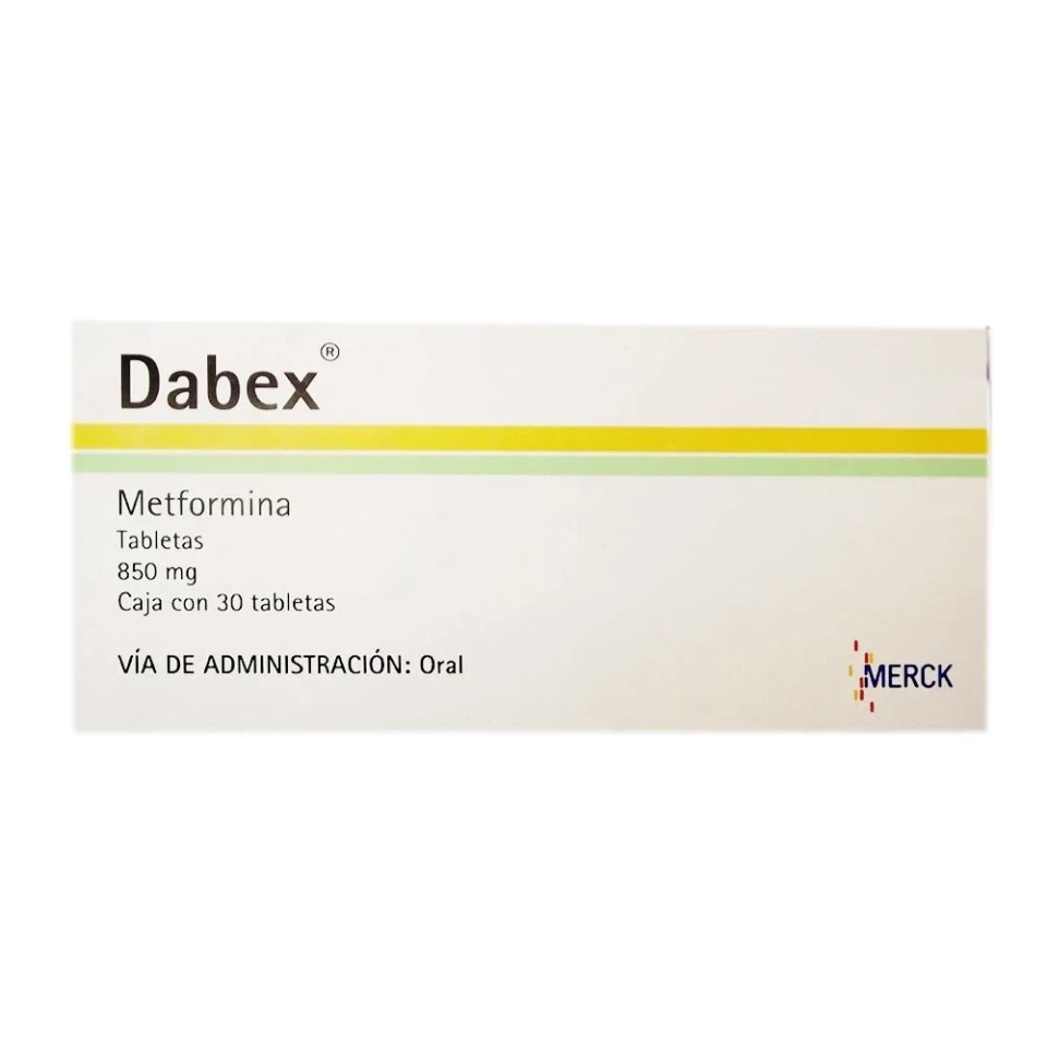 METFORMIN, 850mg, 30 TABS (DABEX ) METFORMINE