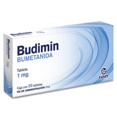20c Generic Miccil (BUDIMIN) Water Pills Relieve Fluid Retention Edema Swelling Excess Salt Detox