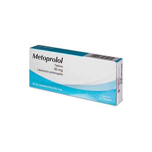 LOPRESSOR GENERIC, 95mg, 20 EXTENDED RELEASE TABS (METOBEST) METOPROLOL