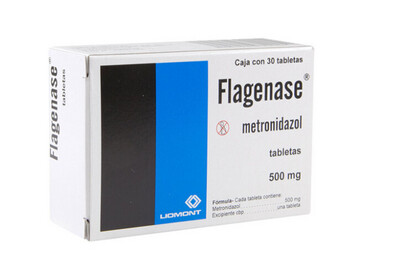 FLAGENASE, 500MG, 30 TABS (FLAGENASE) METRONIDAZOLE