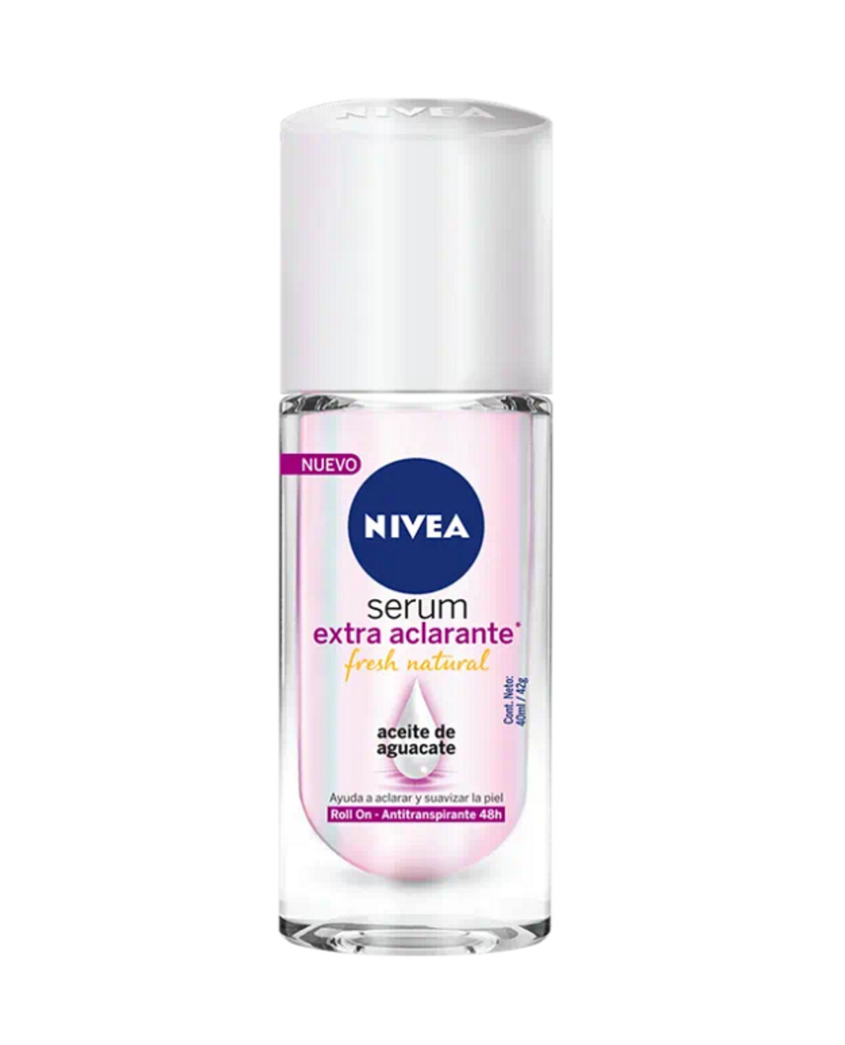 40ML Clarifying Antiperspirant Roll-On SERUM NIVEA ~ FRESH NATURAL ~ HELPS CLEAR AND SOFTEN THE SKIN