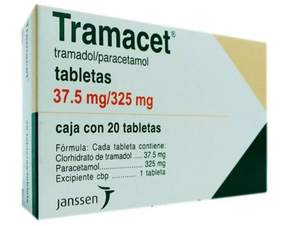TRAMACET, 20 TABS. (TRAMADOL/PARACETAMOL) TRAMADOL/PARACETAMOL