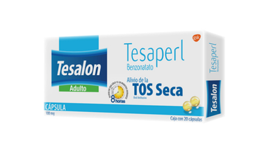 TESALON, 100MG, 20 Caps (TESALON) Benzonatato