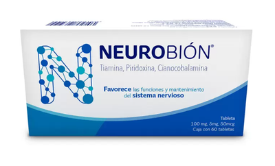 NEUROBION 60 Tabs (THIAMINE / PYRIDOXINE / CYANOCOBALAMIN)